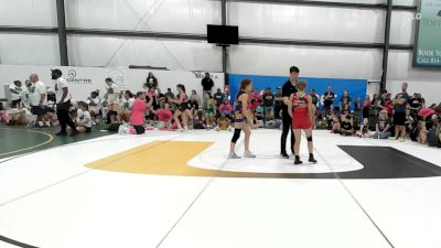 46 lbs Rr Rnd 4 - Lilly Zweifel, Apex (OH) Girls - W vs Briana Stetson, PA West Yellow - W