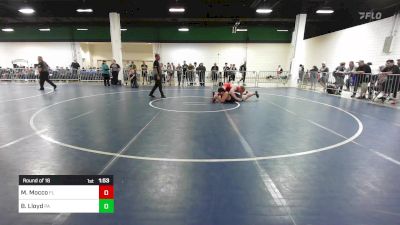 285 lbs Round Of 16 - Michael Mocco, FL vs Ben Lloyd, PA