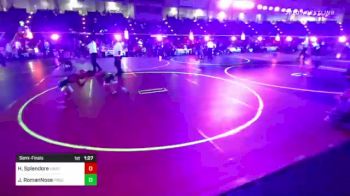 69 lbs Semifinal - Hayden Splendore, Ubasa Wr Ac vs Jaegar RomanNose, Prodigy Elite