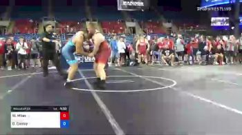 220 lbs Round Of 64 - Wyatt Miles, Wisconsin vs Oliver Cooley, Illinois