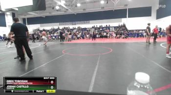 165 lbs Cons. Round 5 - Greg Torosian, World Team Training Center vs Josiah Castillo, Santa Fe