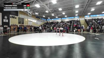 175 lbs Round Of 32 - Benjamin Peden, Greenwich vs Michael Sarelli, Staples