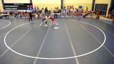 170 lbs Quarters - Ariah Beardsley, OK vs Jazelle Smith, IA