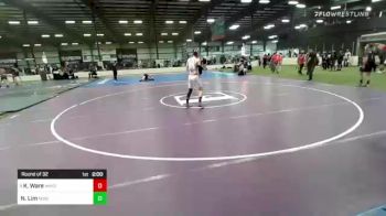 120 lbs Round Of 32 - Kaden Ware, Mayo Quanchi Judo And Wrestling vs Noah Lim, MetroWest United