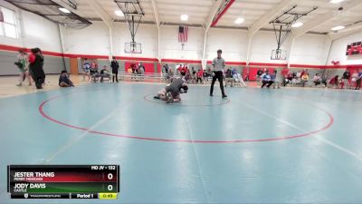 132 lbs Cons. Round 4 - Jody Davis, Castle vs Jester Thang, Perry Meridian