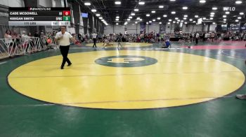 170 lbs Rr Rnd 3 - Cade McDowell, Kraken vs Keegan Smith, Buffalo Valley Blue