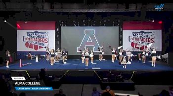 Alma College [2025 Cheer Spirit Rally Division III Prelims] 2025 NCA & NDA College Nationals