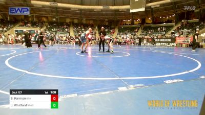 125 lbs Semifinal - Sully Karmon, Burnett Trained Wrestling vs Joe Whitford, Sanderson Wrestling Academy