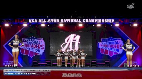 A1 Spirit Athletics - Rosé [2026 L3 Junior - D2 - Small - B Day 2] 2026 NCA All-Star National Championship