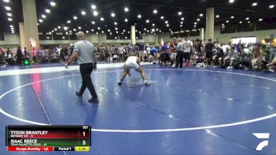 157 lbs Round 1 (6 Team) - Isaac Reece, Team Palmetto State vs Tyson Brantley, Refinery WC