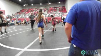 64-67 lbs Rr Rnd 2 - Alivia Williams, Standfast vs Blaine Backus, Newkirk Takedown Club