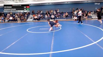 125 lbs Cons. Round 2 - Ab Stokes, Cowley College vs Brandon Board, Augustana (SD)