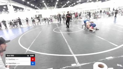 144 lbs Final - Carlo Contino, Empire-CA vs Kolby Hamilton, Evanston Elite Wrestling