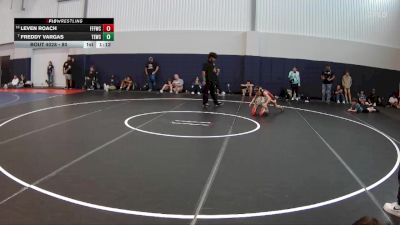 80 lbs Champ. Round 1 - Freddy Vargas, Texas Elite Wrestling Club vs Leven Roach, Fitness Fight Factory Wrestling Club