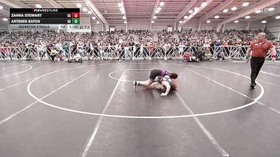 126 lbs Quarterfinal - Zahra Stewart, CA vs Artemis Eaton, GA