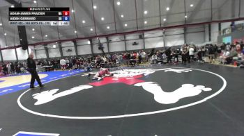 16U Boys FS - 120 lbs Cons. Round 3 - Adam-James Frazier, WA vs Aiden Gerrard, OR