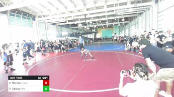 42 lbs Semifinal - Christopher Moreno, Hawkeye WC vs Priscilla Garcia, Threshold WC