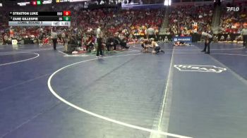 2A-120 lbs Cons. Round 3 - Zane Gillespie, Iowa Falls-Alden vs Stratton Luke, Union, LaPorte City