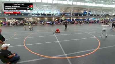 110 lbs Quarterfinal - Gabriel Waite, Unattached vs Dominic Jacobucci, Westshore