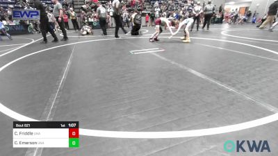 67 lbs Rr Rnd 2 - Colton Friddle, Unattached vs Cooper Emerson, Unattached