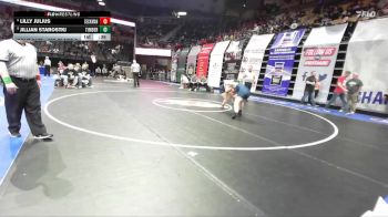 190 Class 2 lbs Cons. Round 1 - Lilly Julius, Seckman vs Jillian Starostki, Timberland