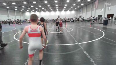 60 lbs Rr Rnd 3 - Jack Sanders, Mat Assassins Red - EL vs Ezra Keyes, Buffalo Valley-Black - EL