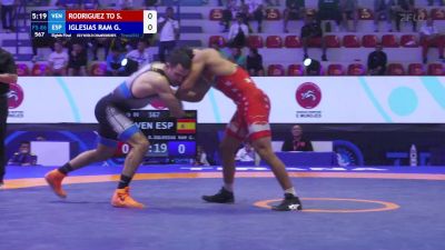 86 kg 1/8 Final - Steven Rodriguez Torreyes, Venezuela vs Gabriel Ramos, Spain