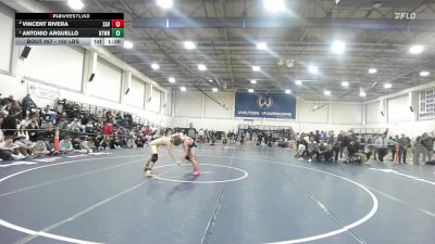 150 lbs Final - Vincent Rivera, Xavier vs Antonio Arguello, Newtown