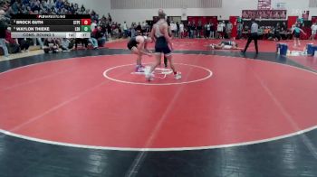 145 lbs Cons. Round 5 - Brock Guth, St. Peter vs Waylon Thieke, LeSueur-Henderson