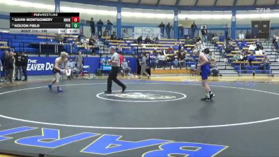 149 lbs Semifinal - Kolton Field, Pratt Community College vs Gavin Montgomery, Northeast Oklahoma