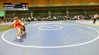106 lbs Consi Of 32 #1 - Adrian Salazar, Mountain Crest vs Cole Simpson, Ponderosa