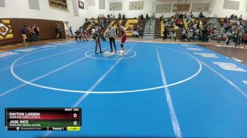132 lbs Round 5 - Jose Rios, Worland Middle School vs Payton Larsen, Riverton Middle School