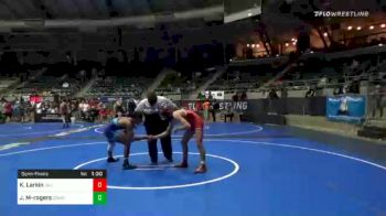 125 lbs Semifinal - Kyler Larkin, Valiant vs Jj Mccomas-rogers, Cowboy WC