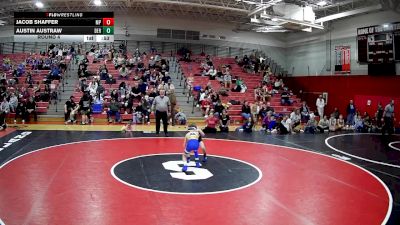 58-61 lbs Round 4 - Jacob Shaffer, Mt. Pleasant vs Austin Austraw, Derry