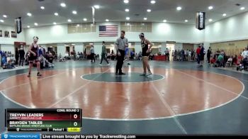 165 lbs Cons. Round 2 - Treyvin Leaders, Garrett Wrestling Club vs Brayden Tabler, Battling Braves Wrestling Club
