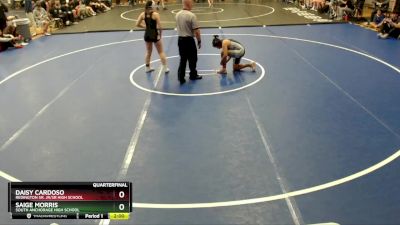 145G Quarterfinal - Saige Morris, South Anchorage High School vs Daisy Cardoso, Redington Sr. Jr/Sr High School