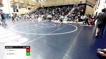 160 lbs Consi Of 8 #1 - Tanner Perez, Mt. Olive vs Nadav Nafshi, Germantown Academy