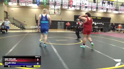 285 lbs 3rd Place Match - Ian Taylor, DC Elite Wrestling vs Kyler Hall, Iowa