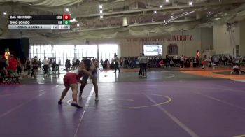 197 lbs Cons. Round 3 - Dino Longo, Hiram College vs Cal Johnson, Shenandoah University