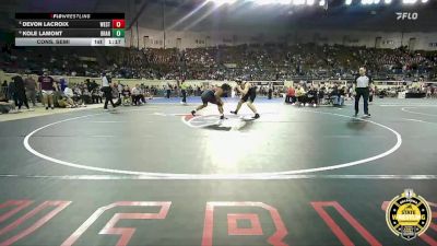 B6A-215 lbs Cons. Semi - Devon Lacroix, Westmoore vs Kole Lamont, Broken Arrow