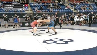 165 lbs Champ. Rd Of 128 - Landen Larson, Minnesota vs Jacob Perez, California