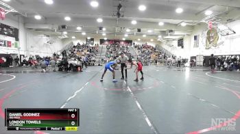 113 lbs Champ. Round 1 - London Towels, Littlerock vs Daniel Godinez, Rio Mesa