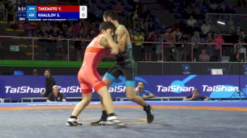 48 kg Final 3-5 - Yu Takemoto, Japan vs Said Khalilov, Azerbaijan