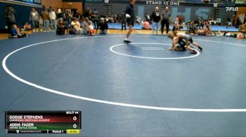 60-70 lbs Round 5 - Dodge Stephens, Sanderson Wrestling Academy vs Addis Fager, Empire Battle School