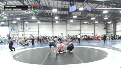 138 lbs Rr Rnd 1 - Dennis Bruin, Grizzly Wrestling Club - HSB vs Zachary Silvernail, Owen Valley - HSB