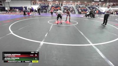 141 lbs Cons. Semi - Geno Cardenas, Missouri Baptist University vs Gavin Moore, Central Missouri