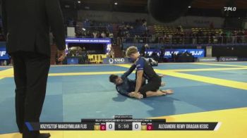 Krzysztof Maksymilian Flis vs Alexandre Remy Dragan Kesic 2026 IBJJF European NoGi