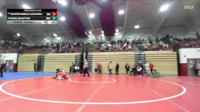 144 lbs Champ. Round 1 - Valentin Murillo-Castaneda, Goshen Wrestling Club vs Faruq Ghaffar, M3 Wrestling Club