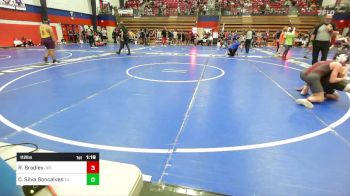 112 lbs Quarterfinal - Riley Bradley, Jenks vs Calebe Silva Goncalves, Tulsa Union