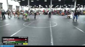 84 lbs Finals (2 Team) - Danny McKinnon, Orchard South vs Curtis Cubbage, 84 Athletes